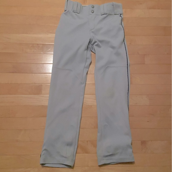 Russell Athletic Youth Baseball Pants - Gray, Size Medium - Picture 1 of 5